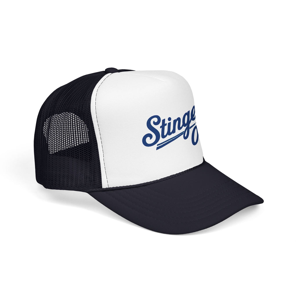 Stingers 00 Foam Trucker Hat — Retro Sports Mesh Cap