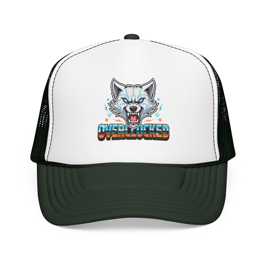 Wolf Trucker Hat — Fierce Arctic Wolf Foam Trucker Cap | Noorve | Hats