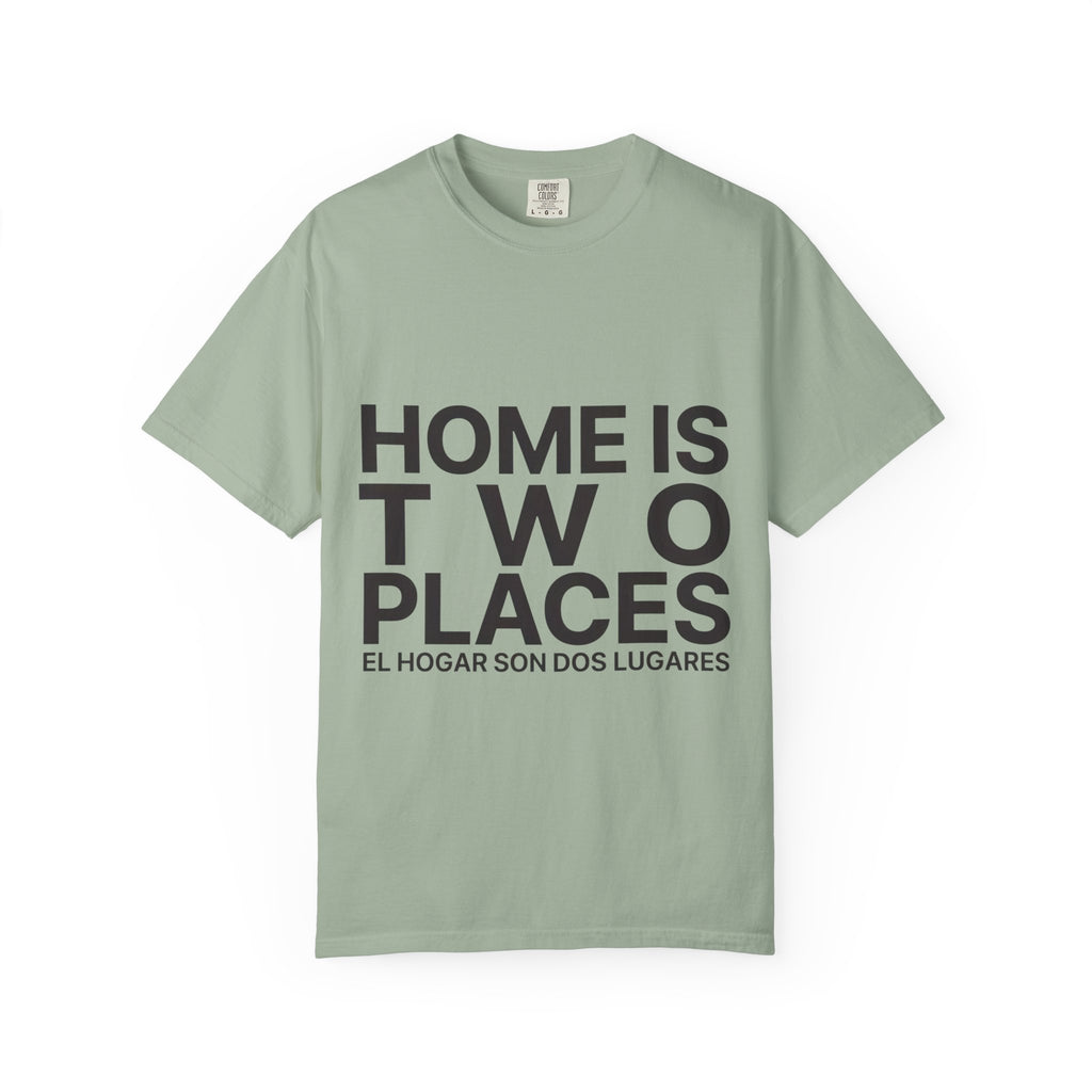 Home Is Two Places T-Shirt — First Generation, Full Heart Graphic Tee | Noorve | T-Shirt