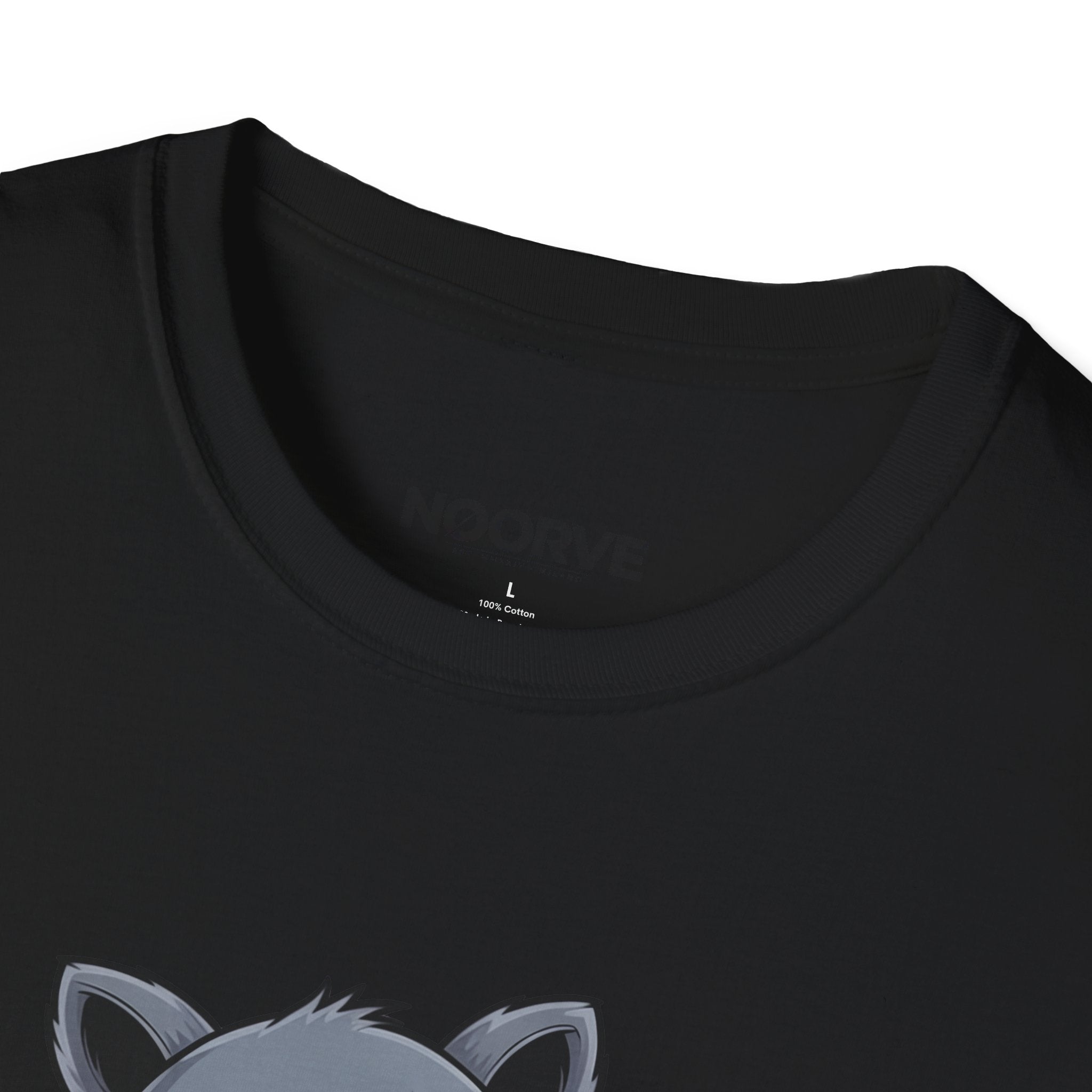 Midnight Snack Crew T-Shirt — Cute Raccoon Donut Tee