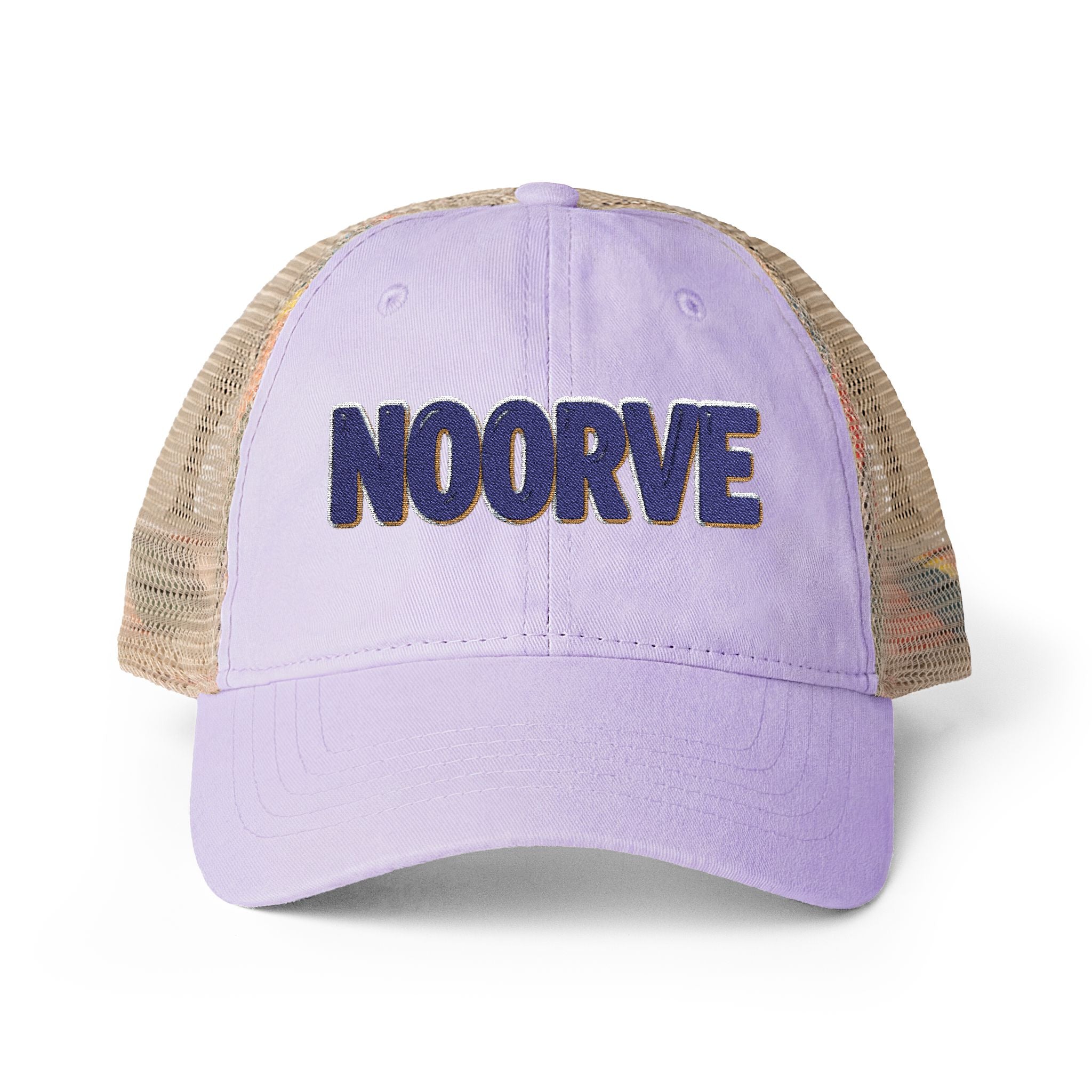 Washed Mesh-Back Cap — Summer Signature Edition | Noorve | Hats