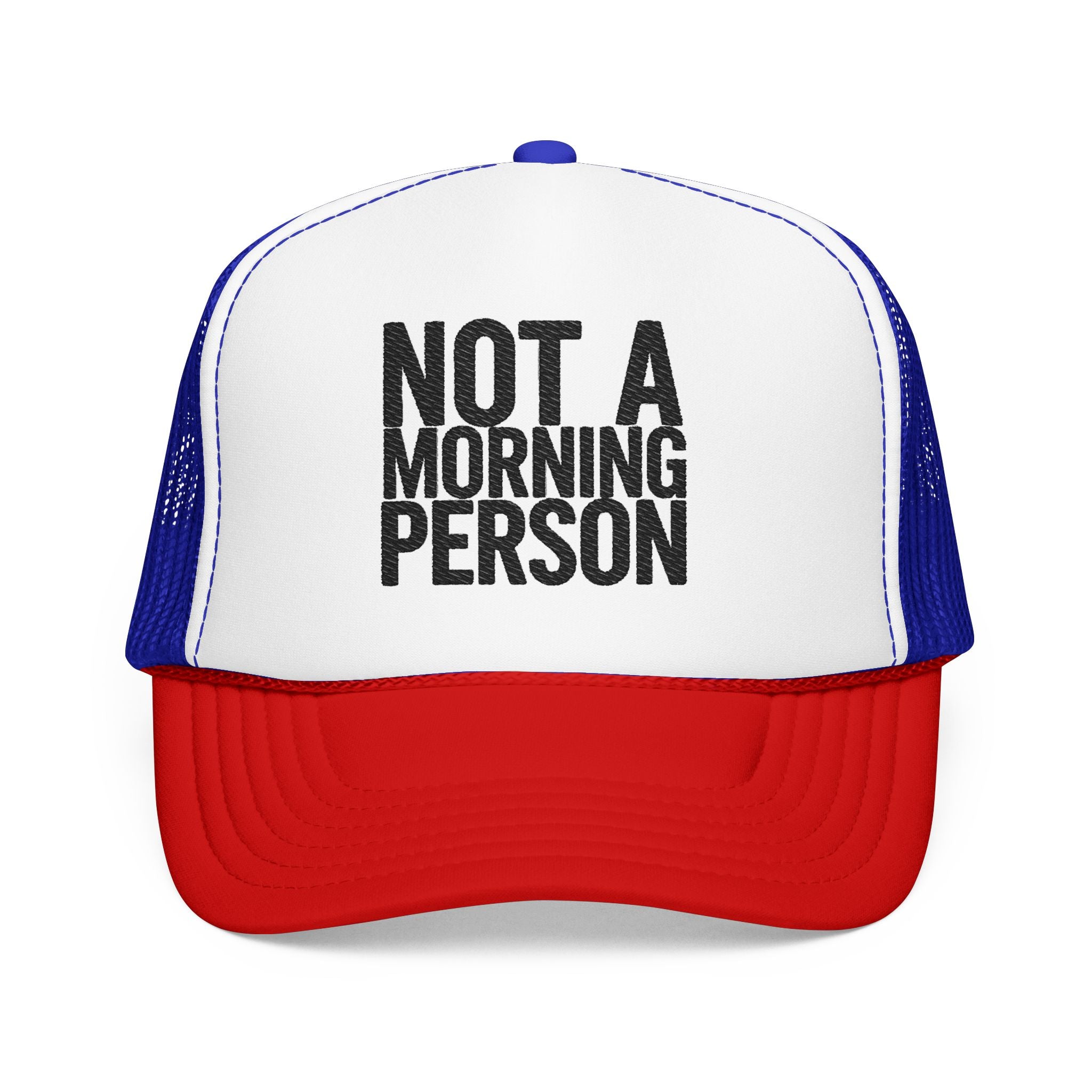 Trucker Hat — NOLA Music Person Glitter Text Foam Mesh Cap | Noorve | Hats
