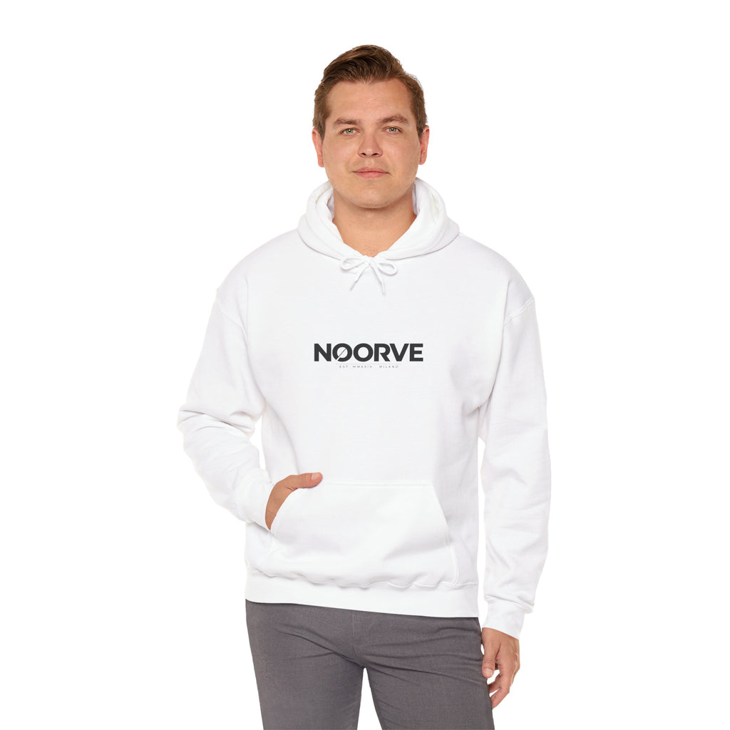 Noorve 'ISHQ' Script Hoodie — Floral Arabic Love Graphic Pullover | Noorve | Hoodie