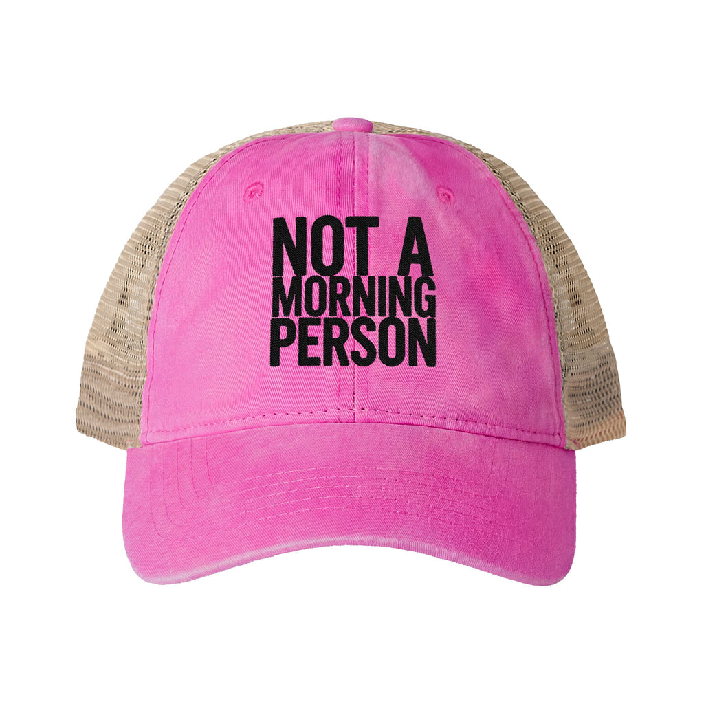 Chocolate Safari Washed Mesh-Back Cap