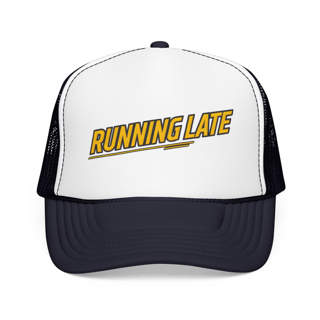 Running Late Trucker Hat — Vintage Mesh Edition | Noorve | Hats