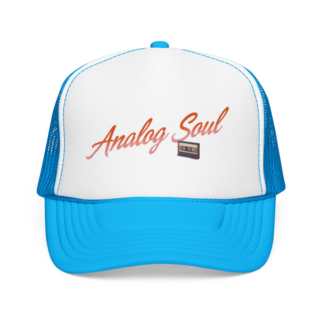 Analog Soul Trucker Hat — Retro Cassette Foam Trucker Cap | Noorve | Hats