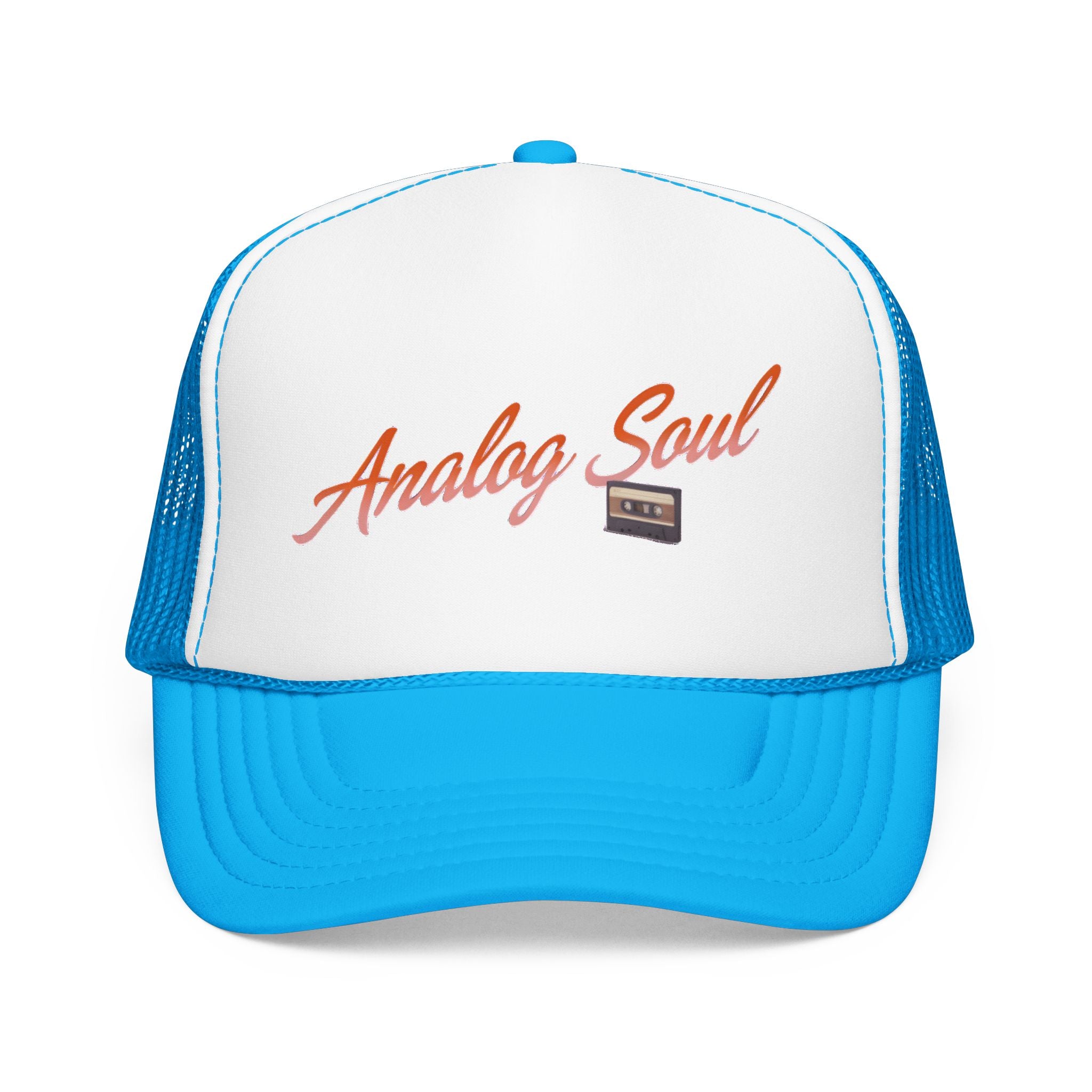 Analog Soul Trucker Hat — Retro Cassette Foam Trucker Cap | Noorve | Hats