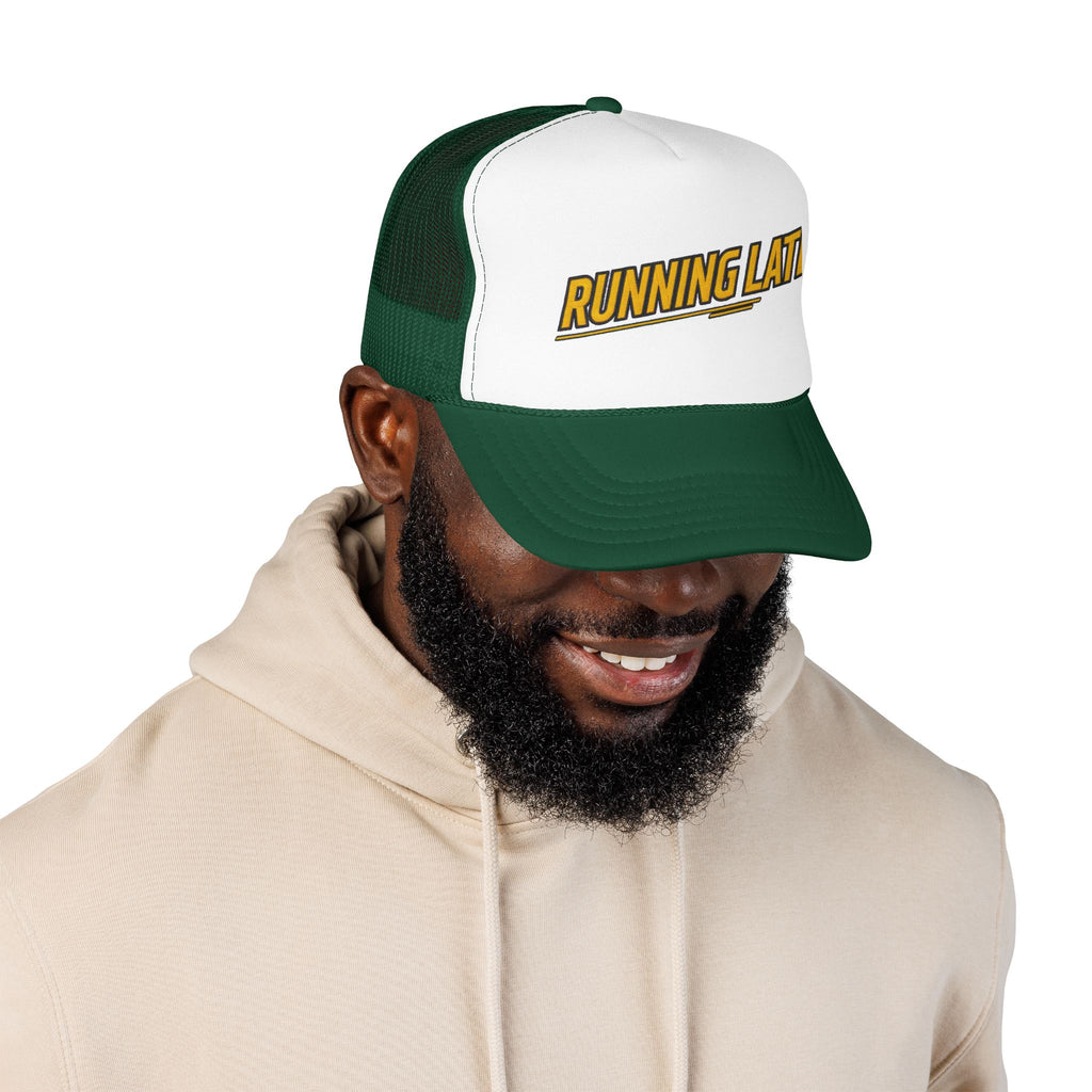 Running Late Trucker Hat — Vintage Mesh Edition