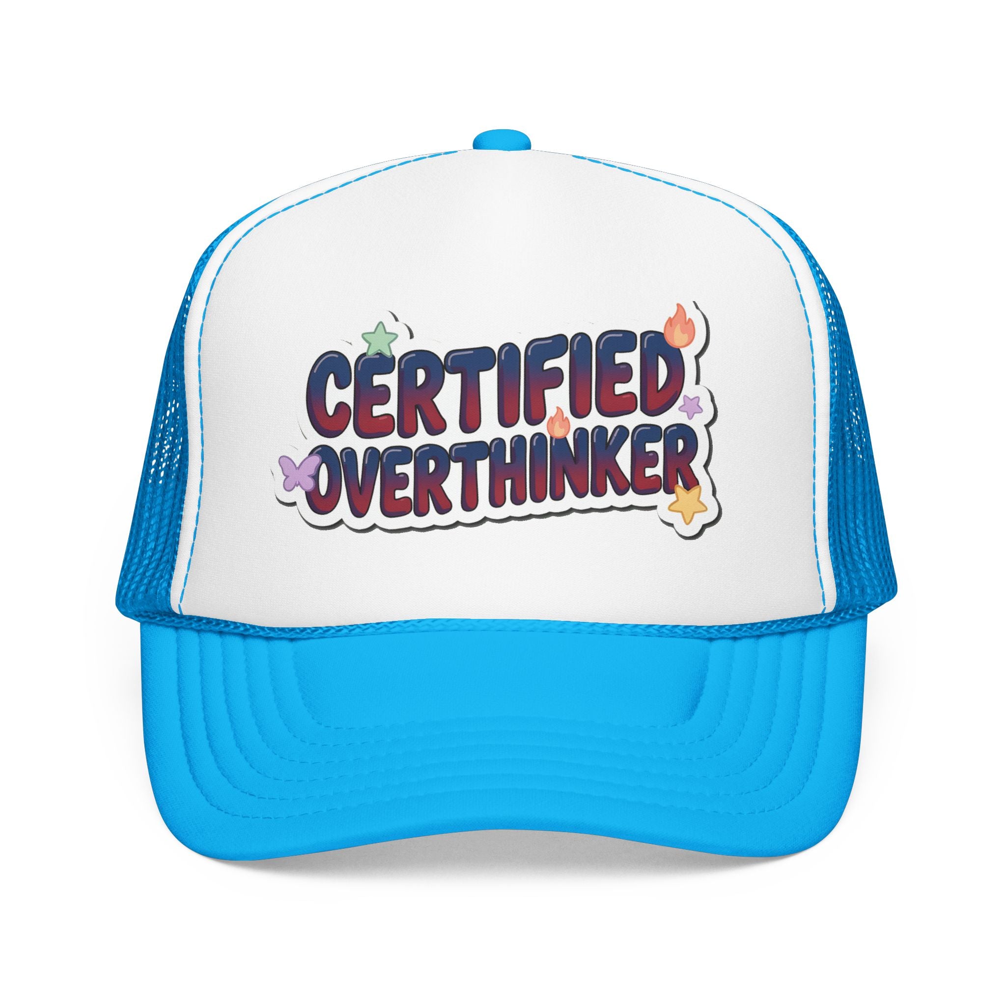 Trucker Hat — Certified Overthinker Foam Patch Cap | Noorve | Hats