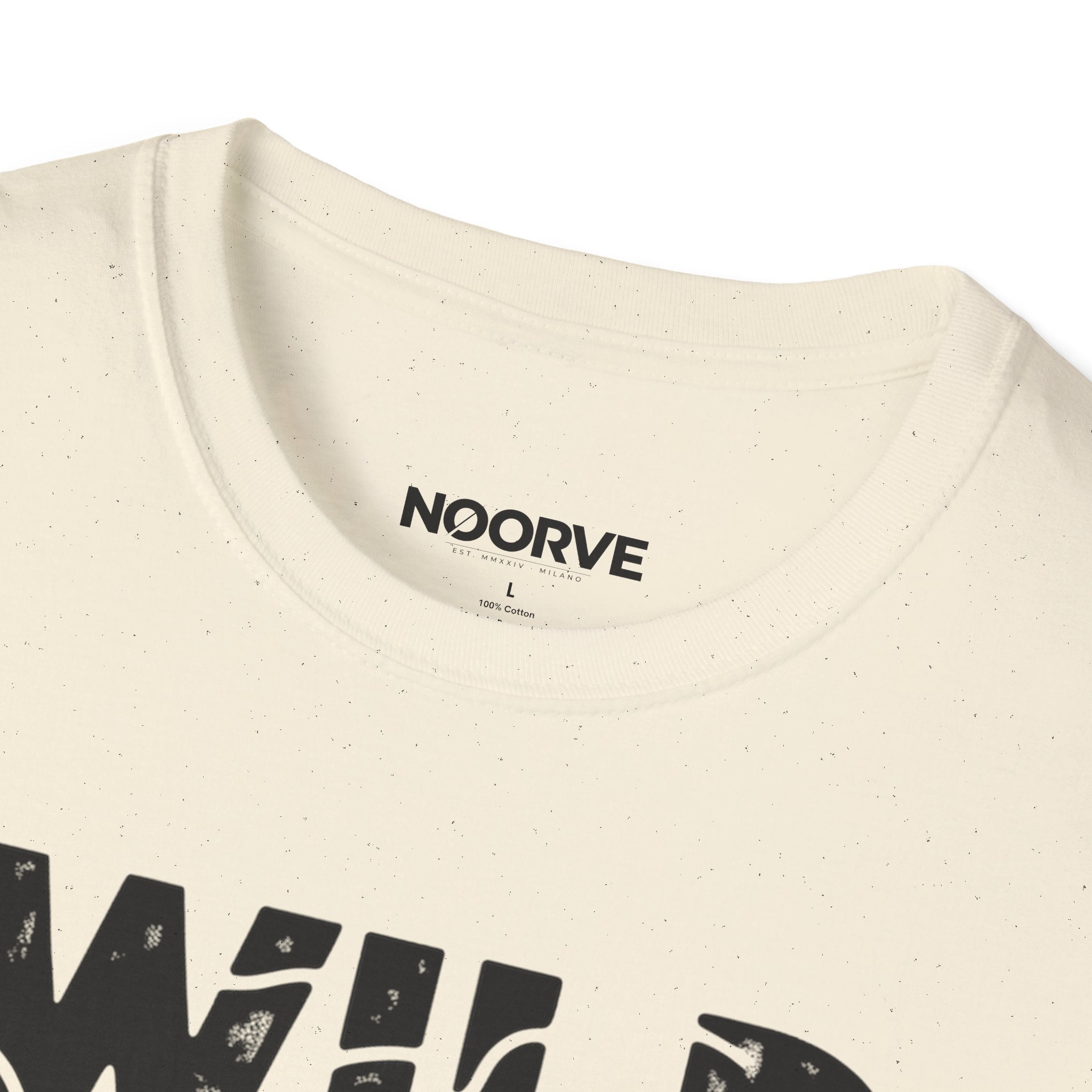Wild Fire Graphic T‑Shirt — Bold Flame Typography Tee