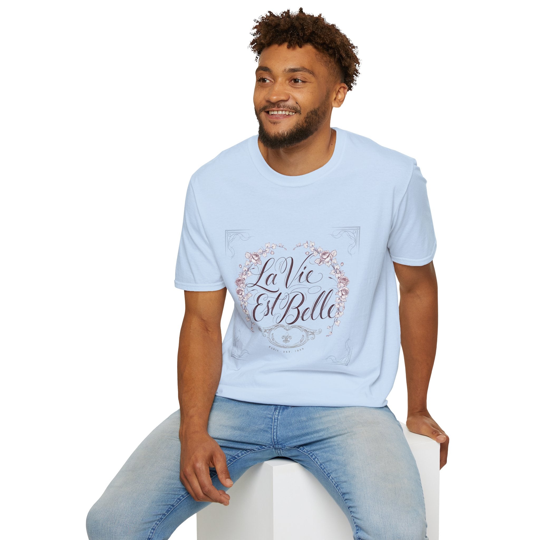 La Vie Est Belle Floral T-Shirt