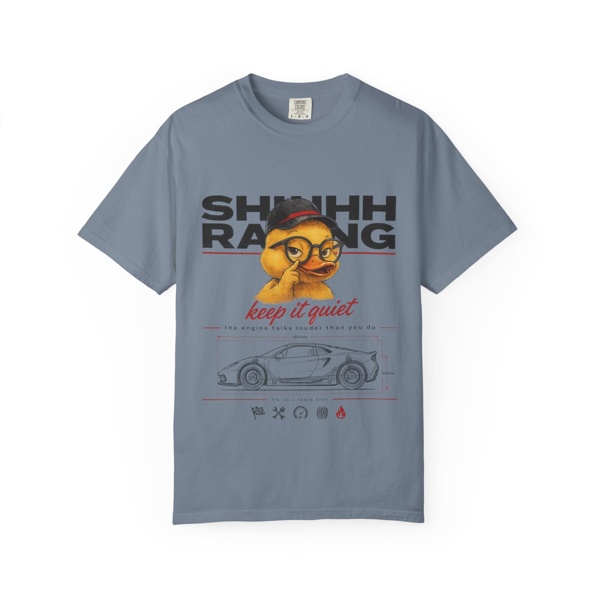 Racing Shh! Keep It Quiet T-Shirt