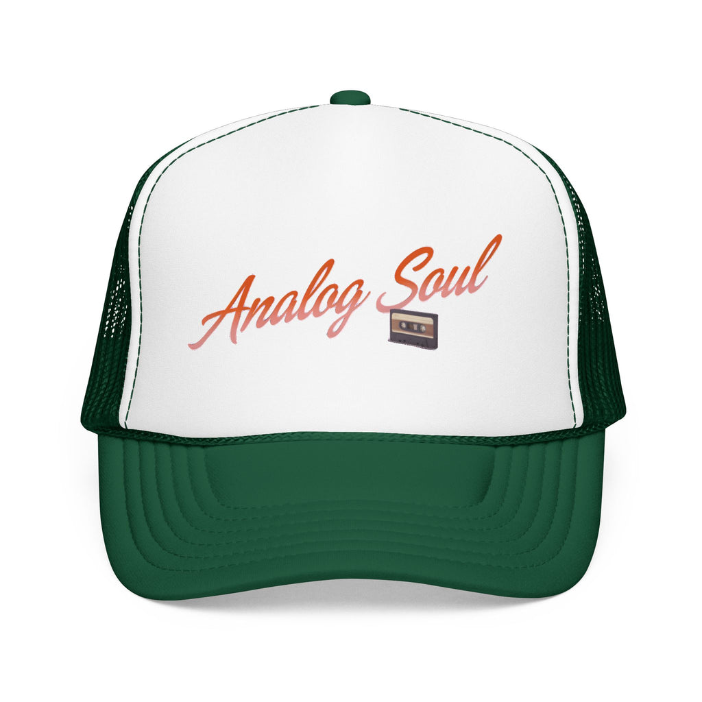 Analog Soul Trucker Hat — Retro Cassette Foam Trucker Cap | Noorve | Hats
