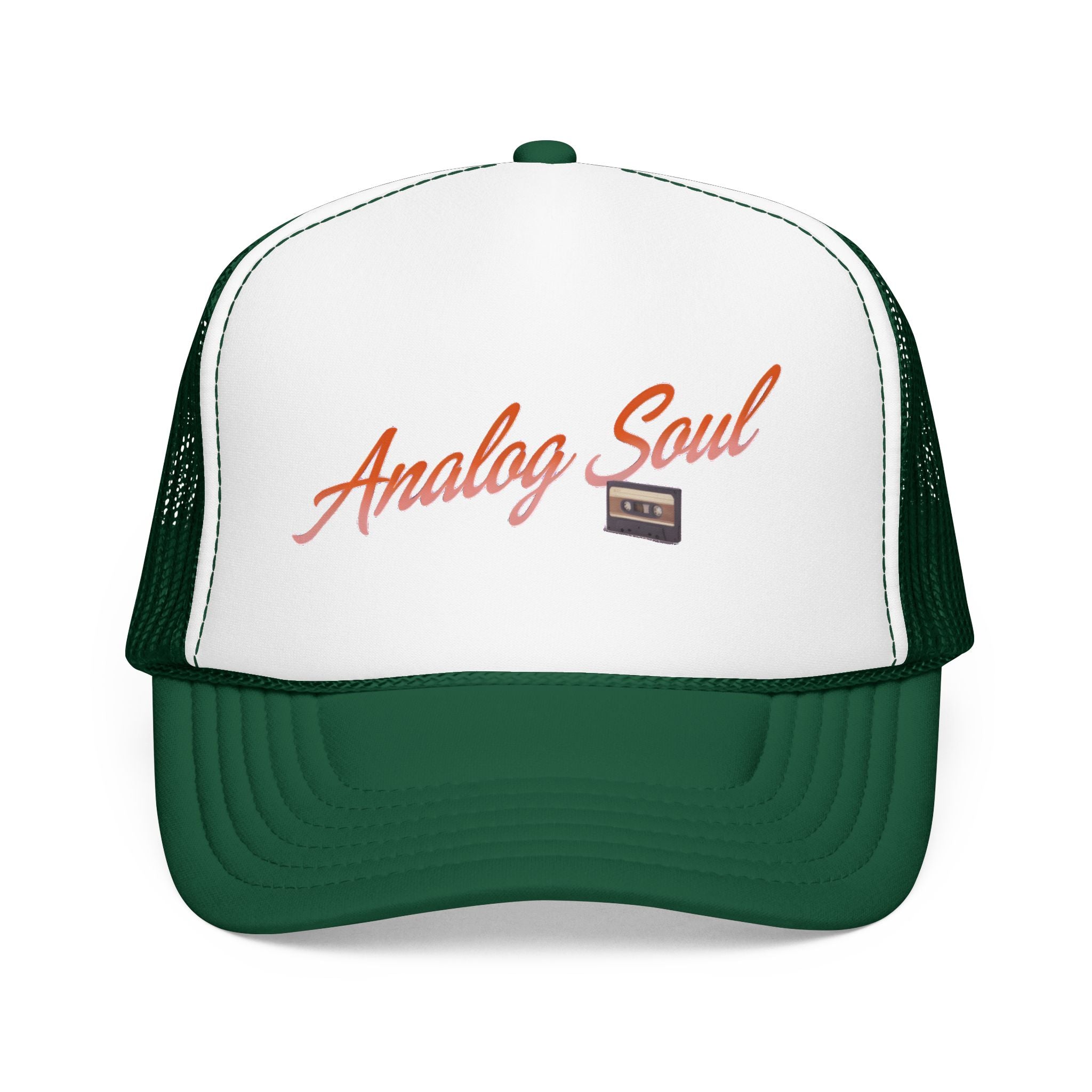 Analog Soul Trucker Hat — Retro Cassette Foam Trucker Cap | Noorve | Hats