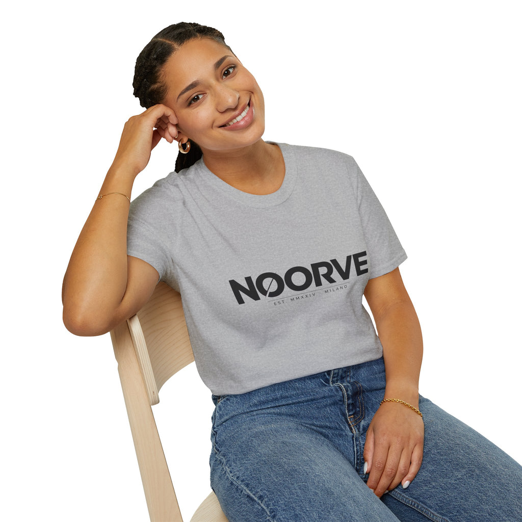 NOORVE Logo T-Shirt — Minimalist Milano Graphic Tee