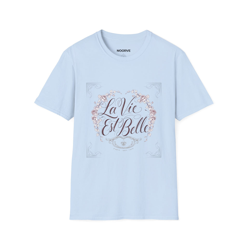 La Vie Est Belle Floral T-Shirt