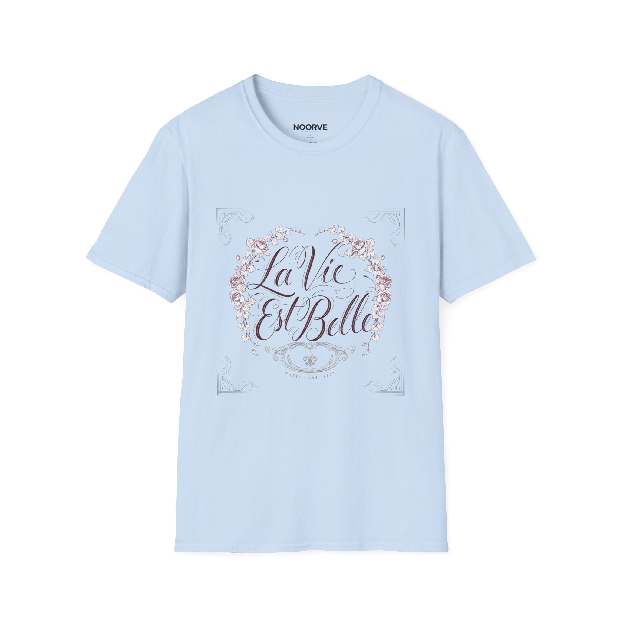 La Vie Est Belle Floral T-Shirt