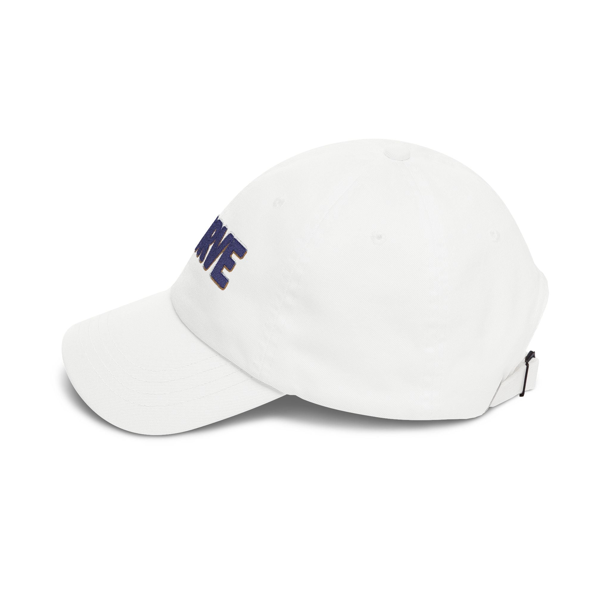 Dad Cap — Embroidered "NOORVE" White Classic Baseball Hat