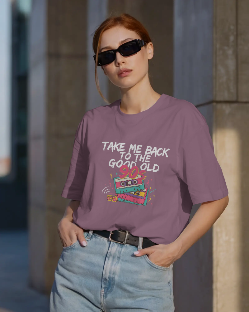 90s Retro Cassette T-Shirt — Take Me Back to the Good Old 90s | Noorve | T-Shirt