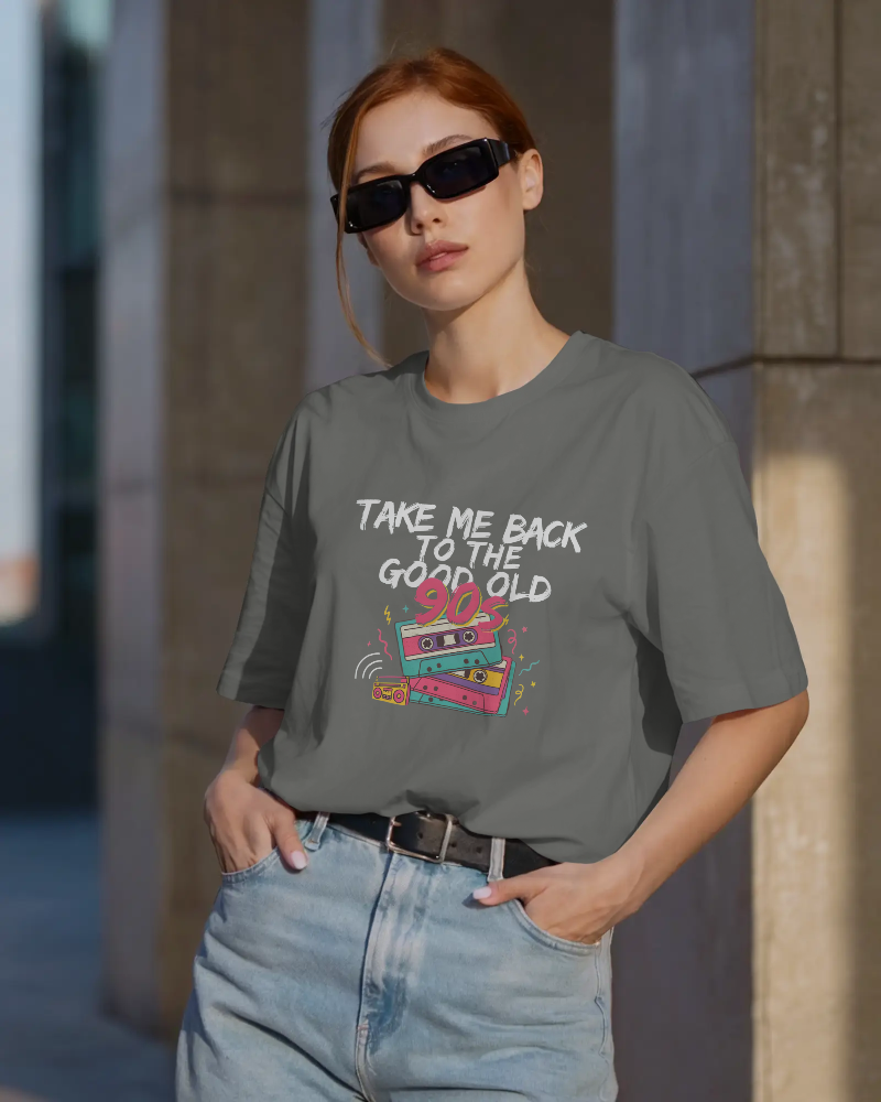 90s Retro Cassette T-Shirt — Take Me Back to the Good Old 90s | Noorve | T-Shirt