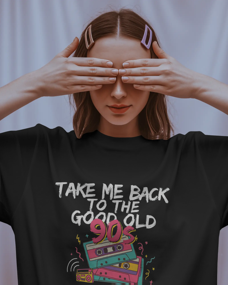 90s Retro Cassette T-Shirt — Take Me Back to the Good Old 90s | Noorve | T-Shirt