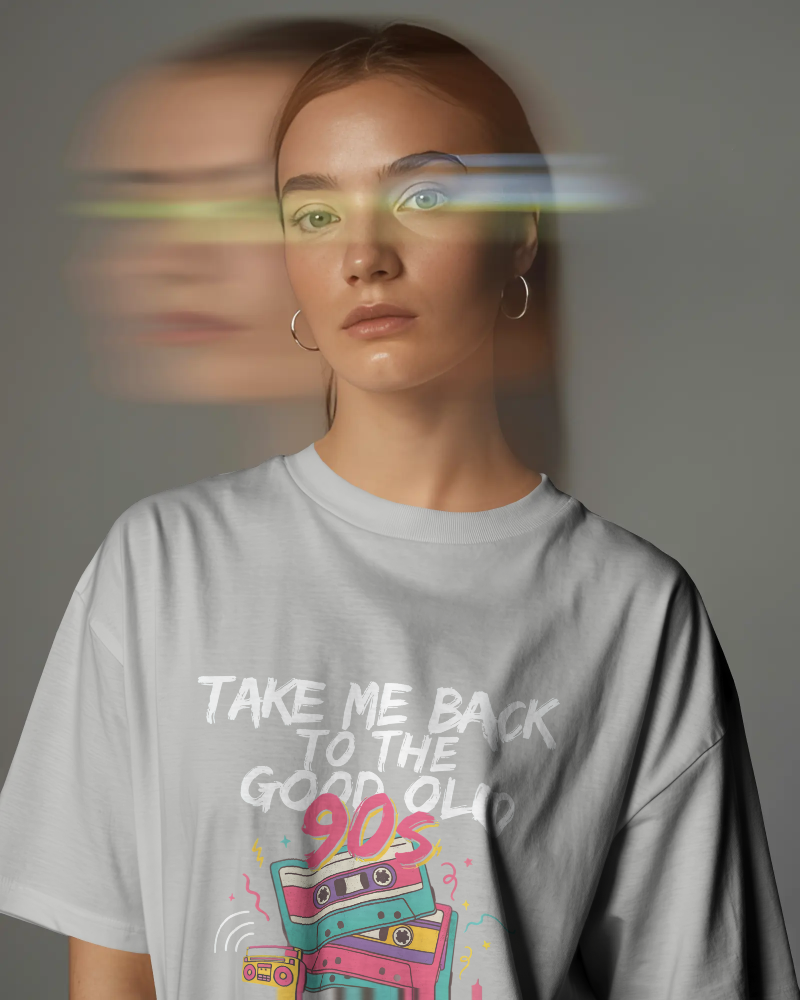 90s Retro Cassette T-Shirt — "Take Me Back to the Good Old 90s"