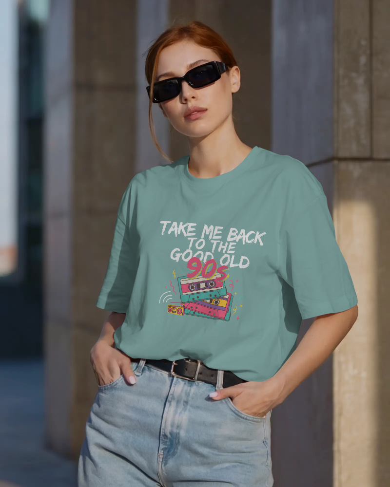 90s Retro Cassette T-Shirt — Take Me Back to the Good Old 90s | Noorve | T-Shirt