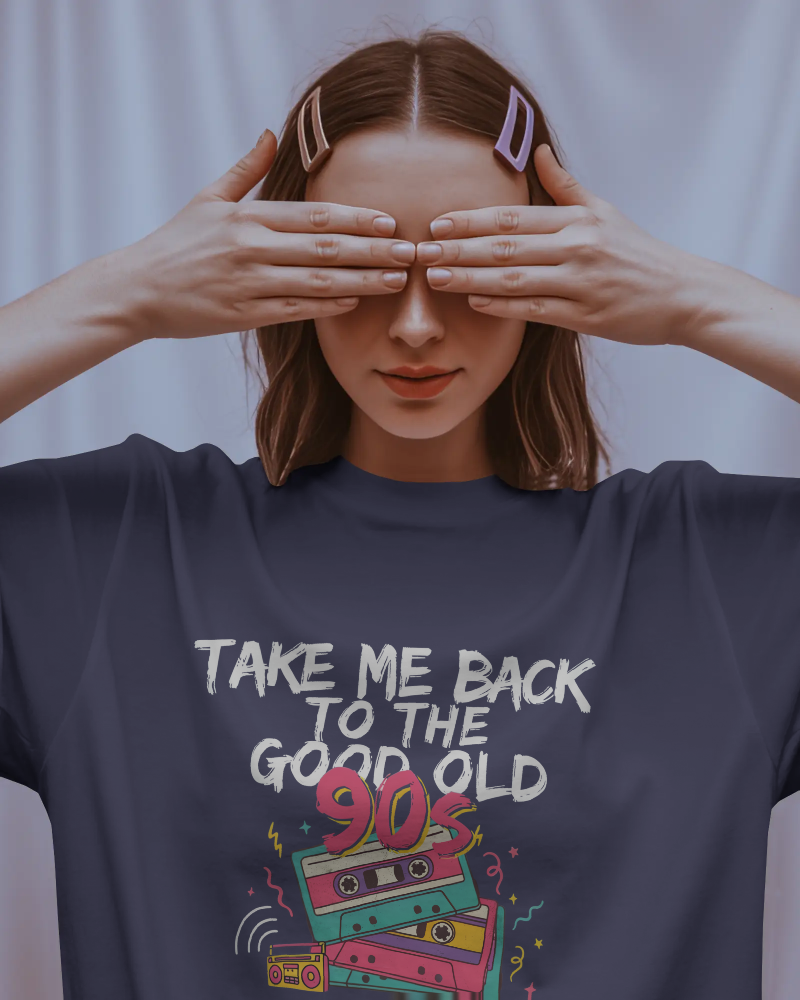 90s Retro Cassette T-Shirt — Take Me Back to the Good Old 90s | Noorve | T-Shirt