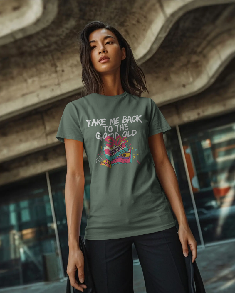 90s Retro Cassette T-Shirt — Take Me Back to the Good Old 90s | Noorve | T-Shirt