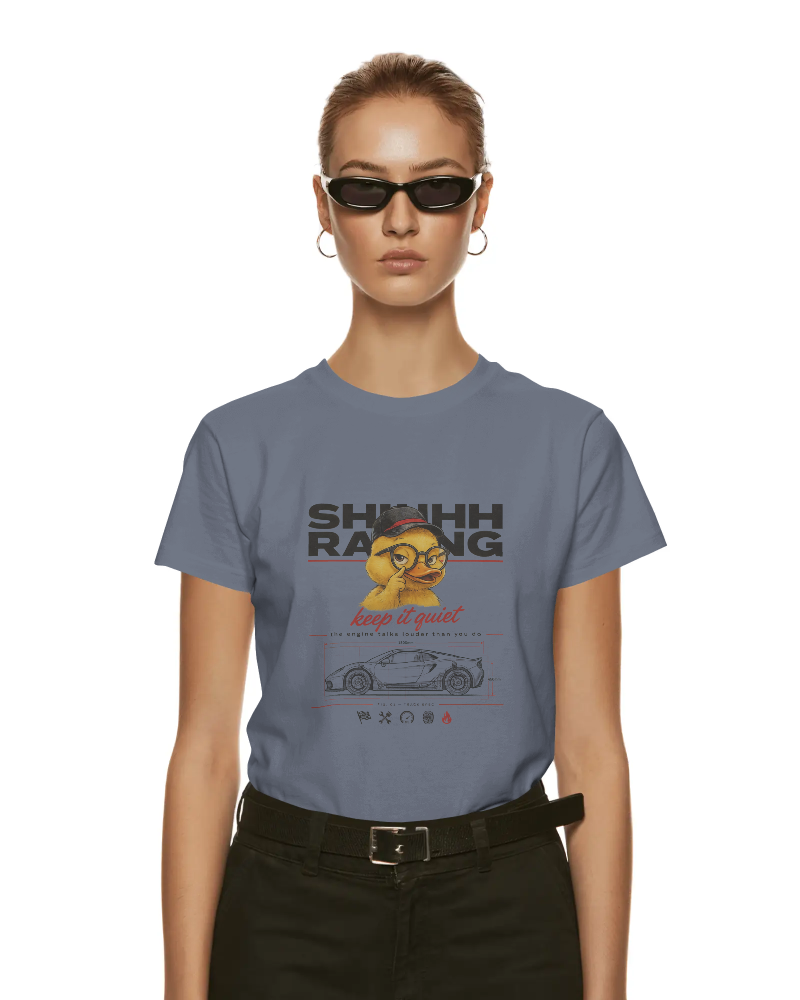 Racing Shh! Keep It Quiet T-Shirt