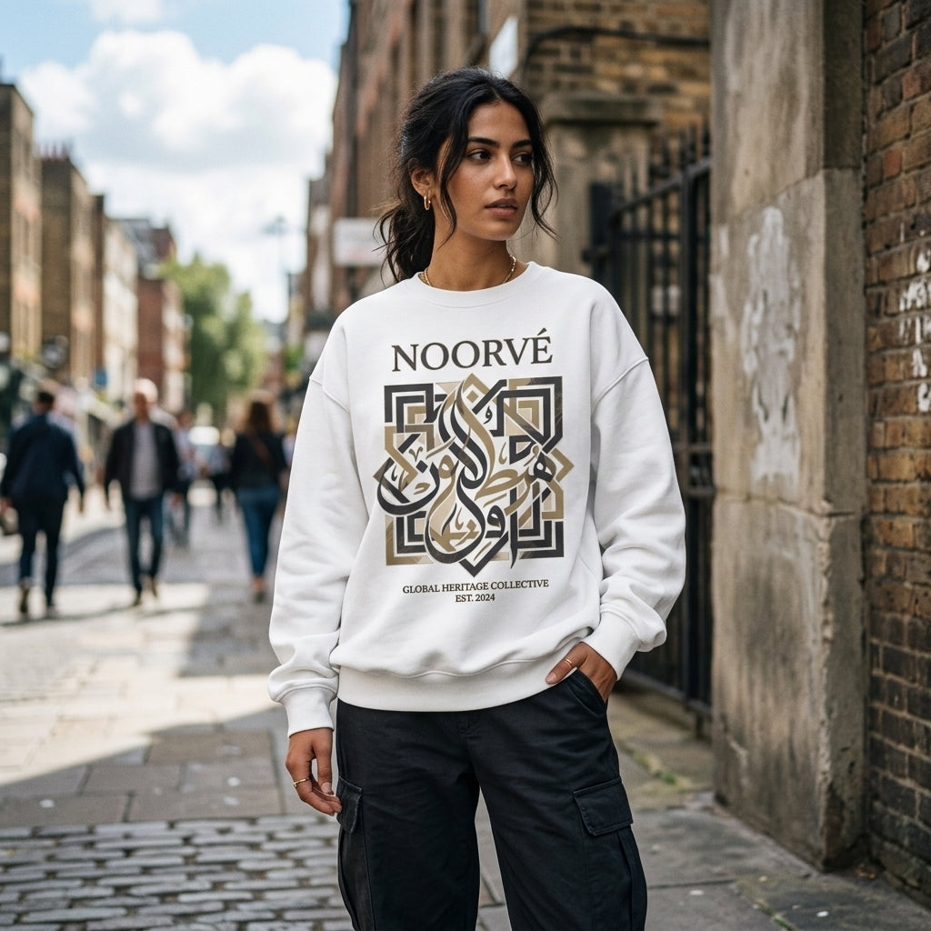 Noorvé Arabic Calligraphy Sweatshirt