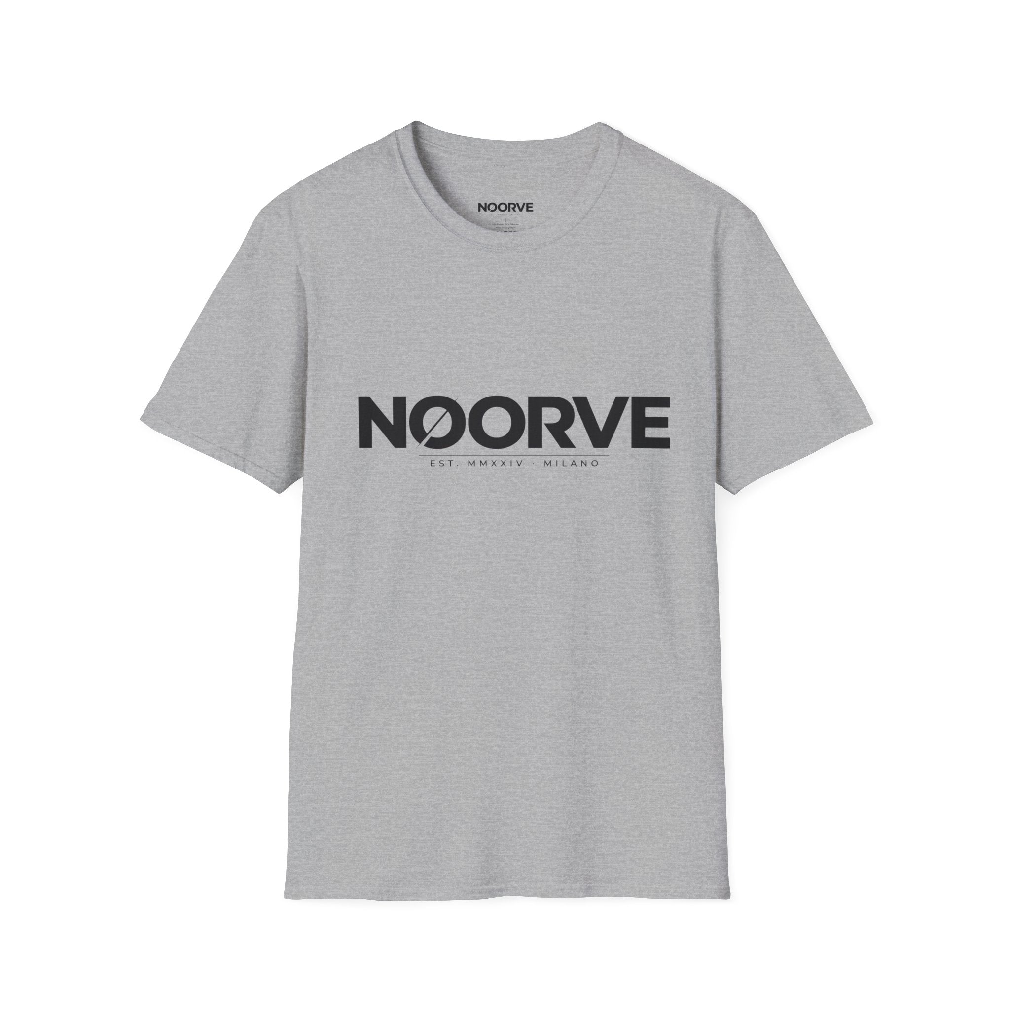 NOORVE Logo T-Shirt — Minimalist Milano Graphic Tee