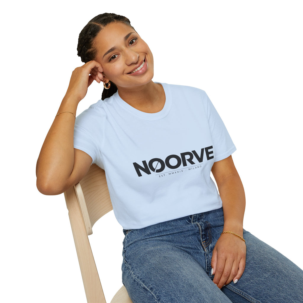 NOORVE Logo T-Shirt — Minimalist Milano Graphic Tee