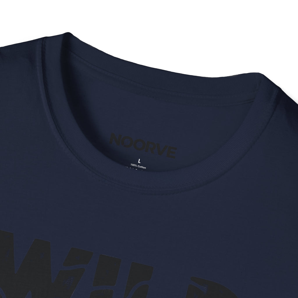 Wild Fire Graphic T‑Shirt — Bold Flame Typography Tee