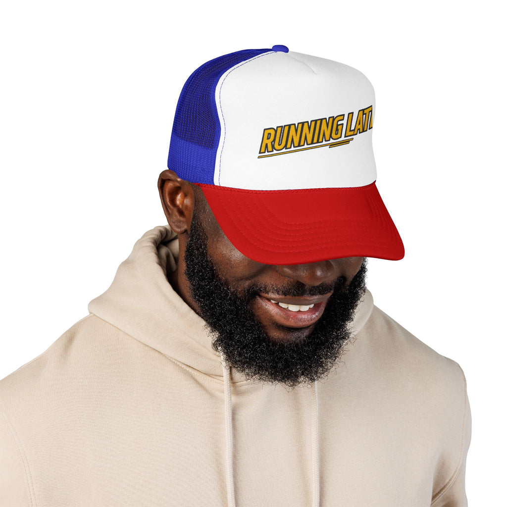 Running Late Trucker Hat — Vintage Mesh Edition