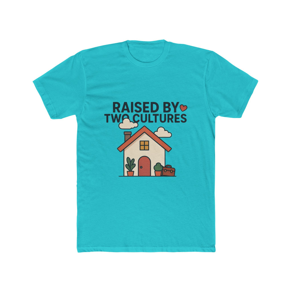 Raised by Two Cultures T-Shirt — My Accent Is The Proof Multicultural Pride Tee | Noorve | T-Shirt