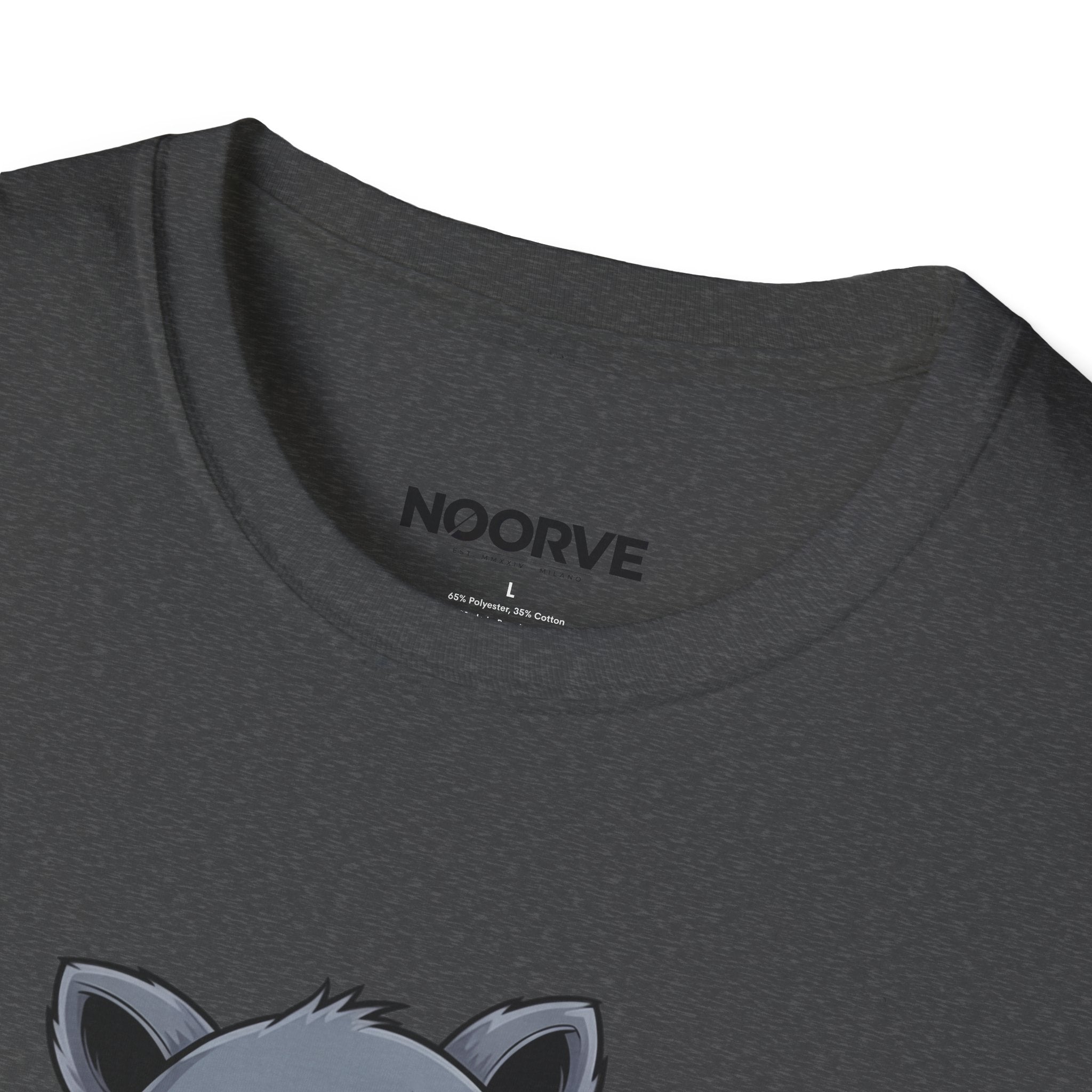 Midnight Snack Crew T-Shirt — Cute Raccoon Donut Tee