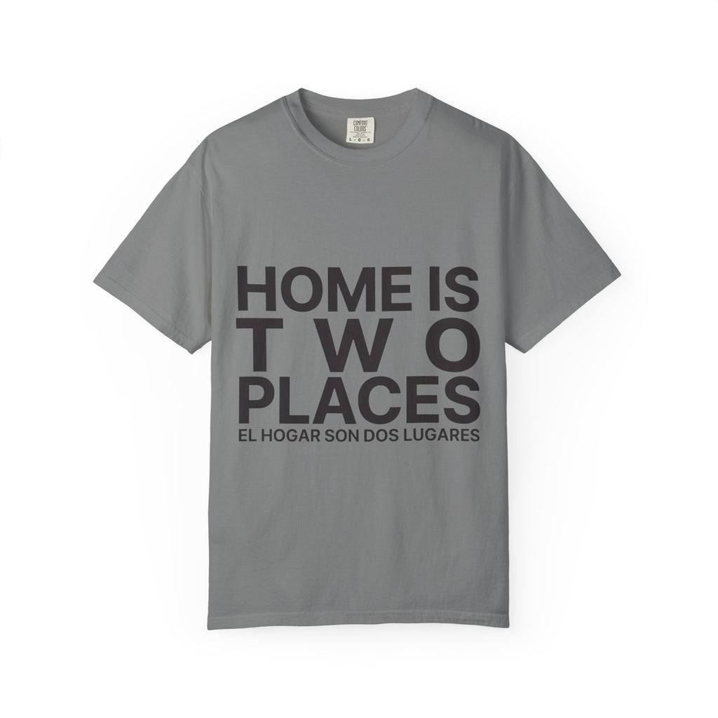 Home Is Two Places T-Shirt — First Generation, Full Heart Graphic Tee | Noorve | T-Shirt