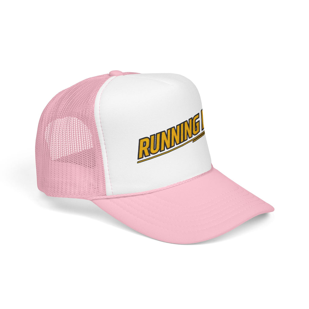 Running Late Trucker Hat — Vintage Mesh Edition