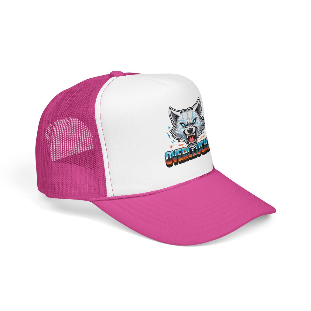 Wolf Trucker Hat — Fierce Arctic Wolf Foam Trucker Cap