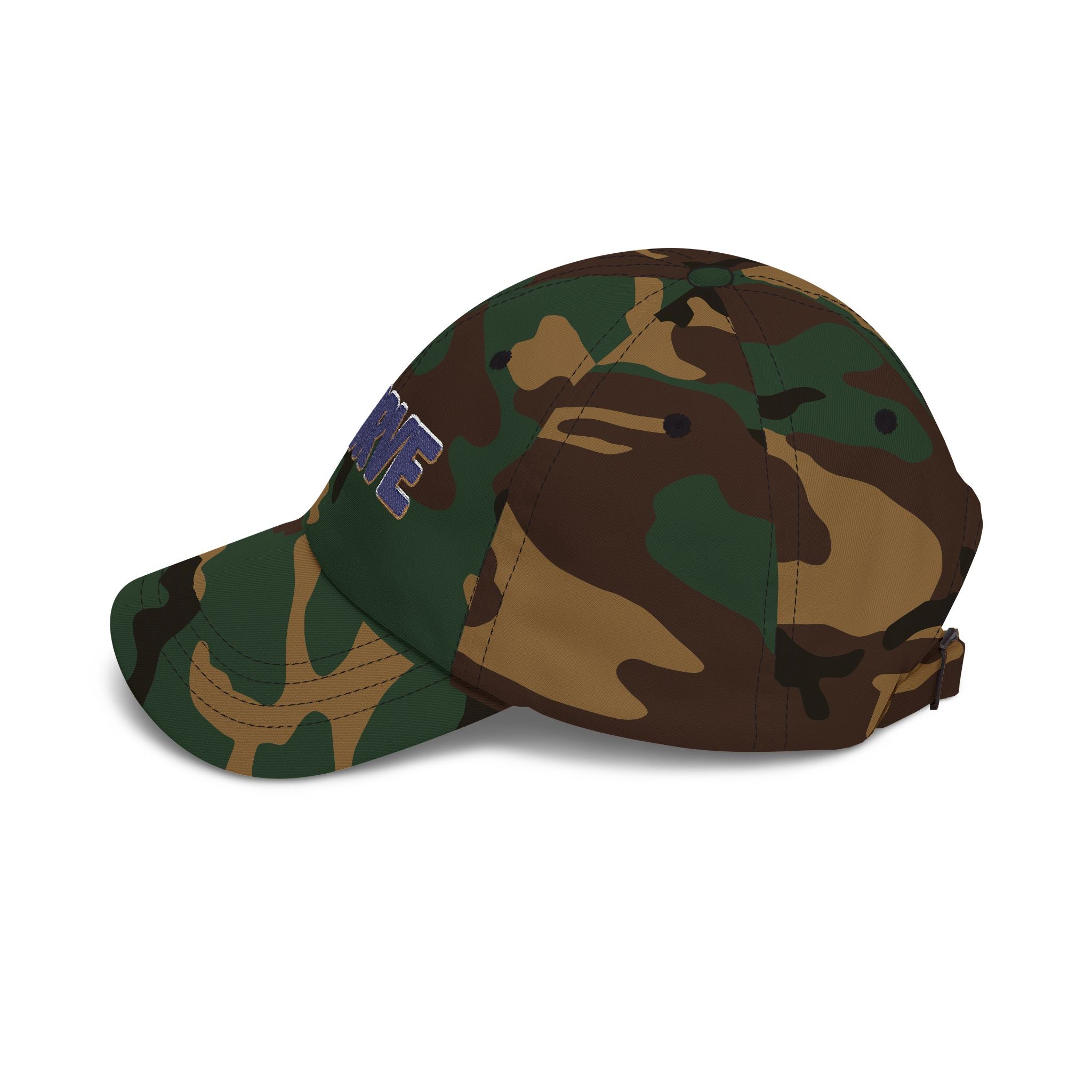 Dad Cap — Embroidered "NOORVE" White Classic Baseball Hat
