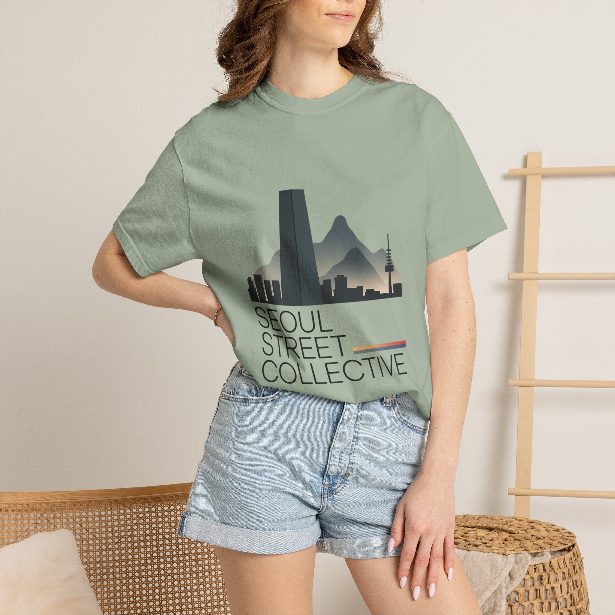 Seoul Street Collective T-Shirt — City Skyline Graphic Tee