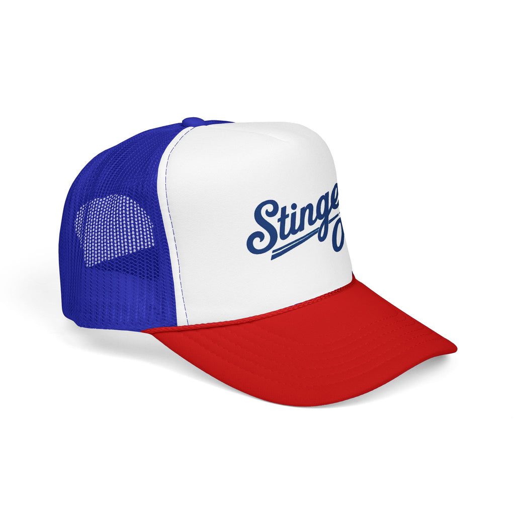 Stingers 00 Foam Trucker Hat — Retro Sports Mesh Cap