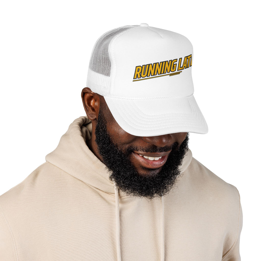 Running Late Trucker Hat — Vintage Mesh Edition