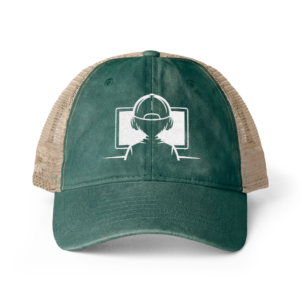Washed Mesh-Back Cap — Weekend Essentials Edition | Noorve | Hats