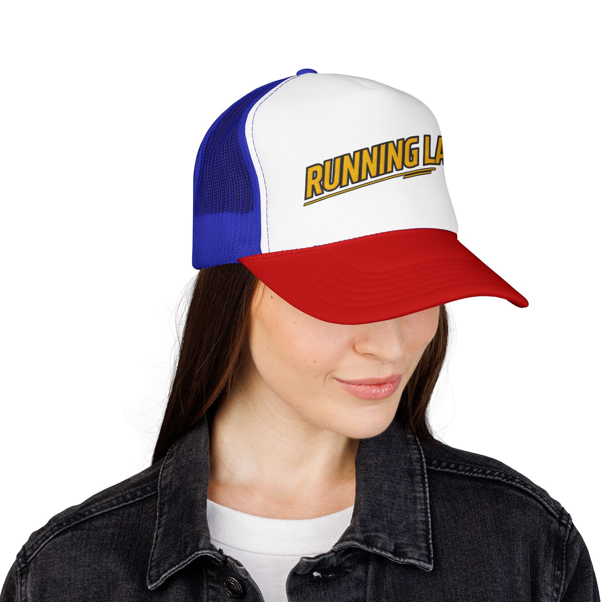 Running Late Trucker Hat — Vintage Mesh Edition