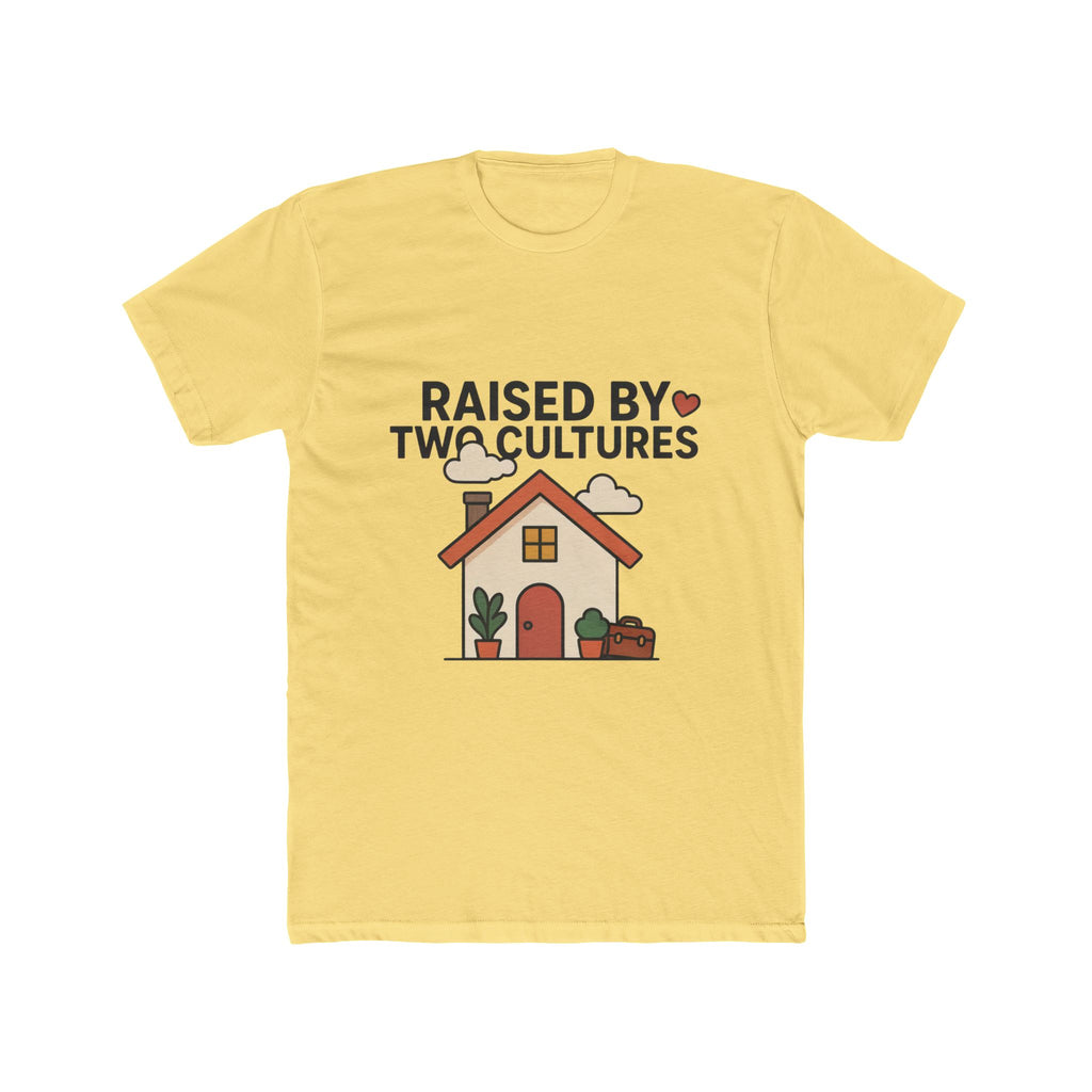 Raised by Two Cultures T-Shirt — My Accent Is The Proof Multicultural Pride Tee | Noorve | T-Shirt