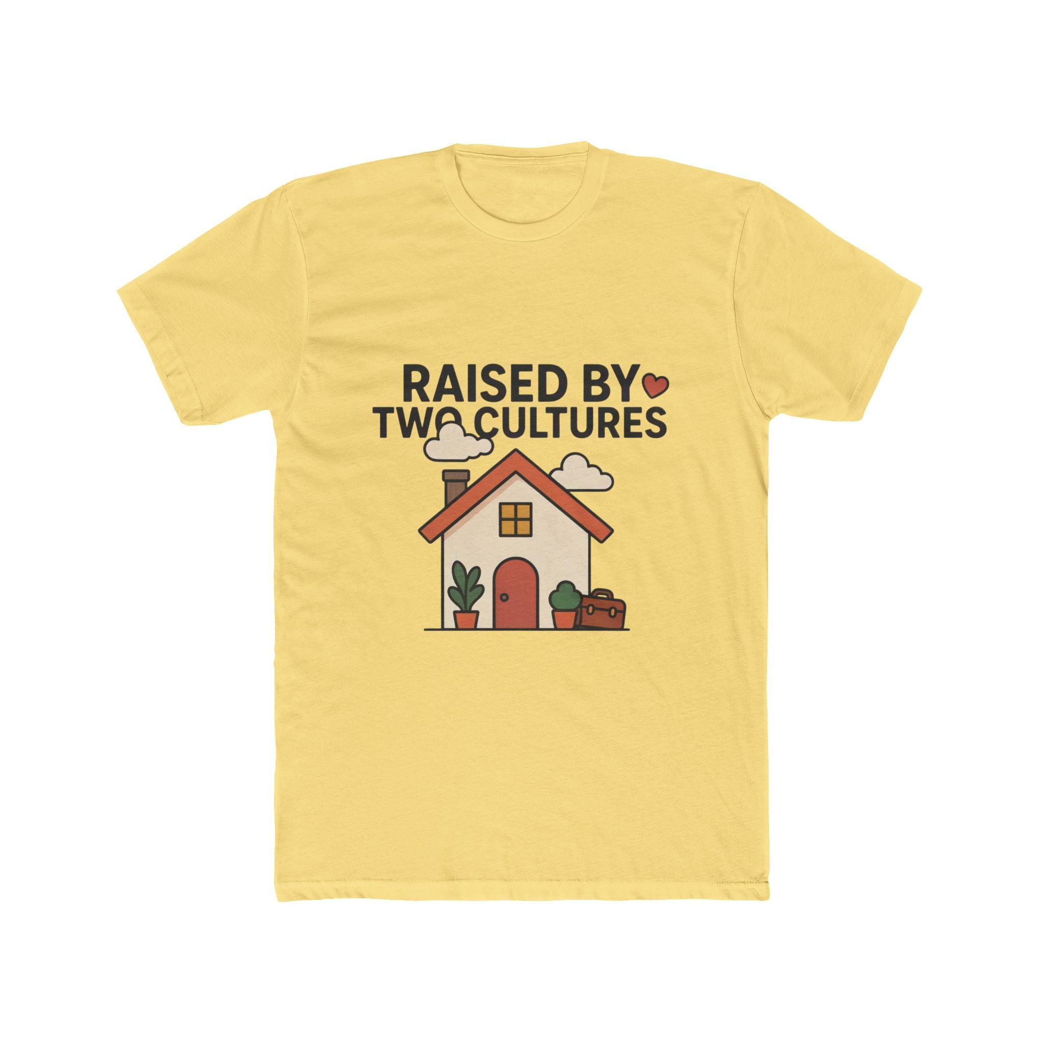 Raised by Two Cultures T-Shirt — My Accent Is The Proof Multicultural Pride Tee | Noorve | T-Shirt