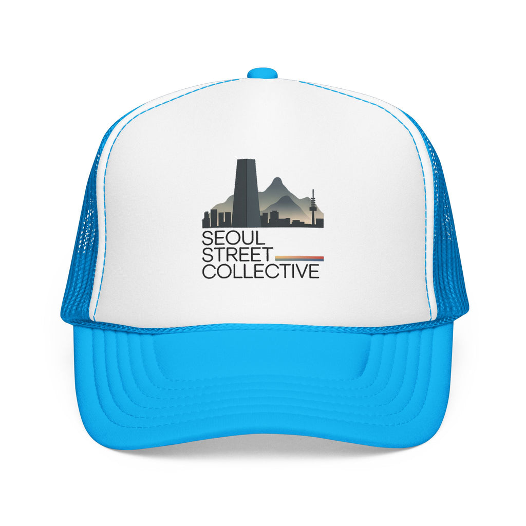 Trucker Hat — Salt Lake City Skyline Vintage Graphic | Noorve | Hats
