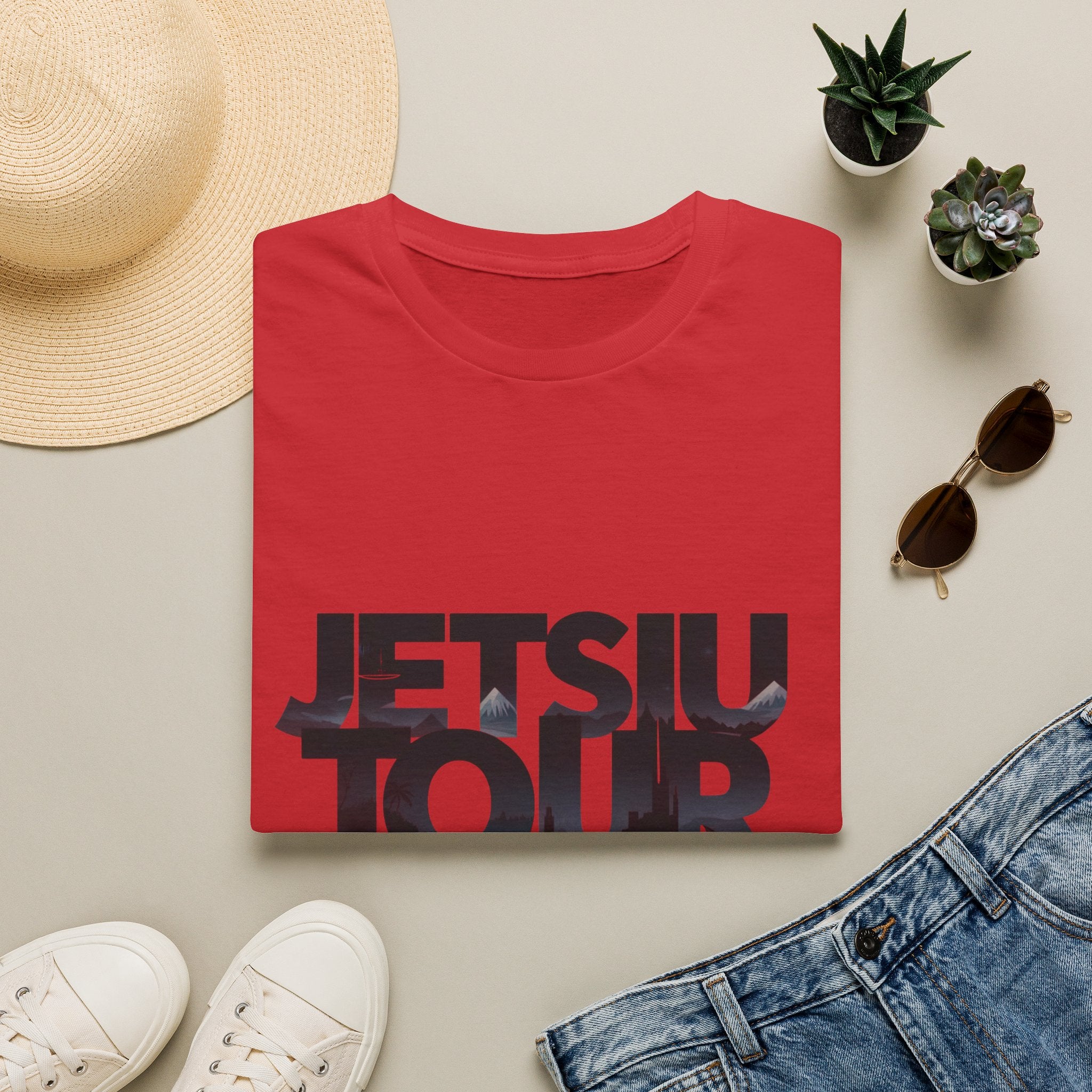 Jetsiu Tour Packages T-Shirt — Bold Travel Graphic Tee | Noorve | T-Shirt